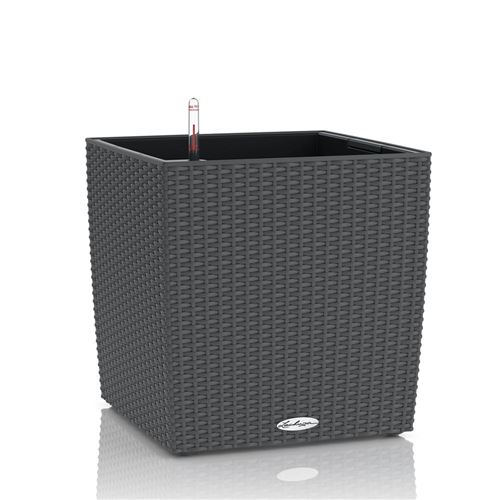 Blumentopf "Lechuza Cube Cottage 50 Anthrazit"