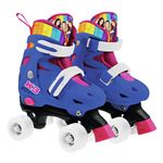 Rollers Transformables Quad Triskate Rollers Raven Roller En Ligne Oxen Du 34 Au 37 Patin A Glace Adulte - Enfant Mixte Taille Rollers Confortables Légers ABEC-7