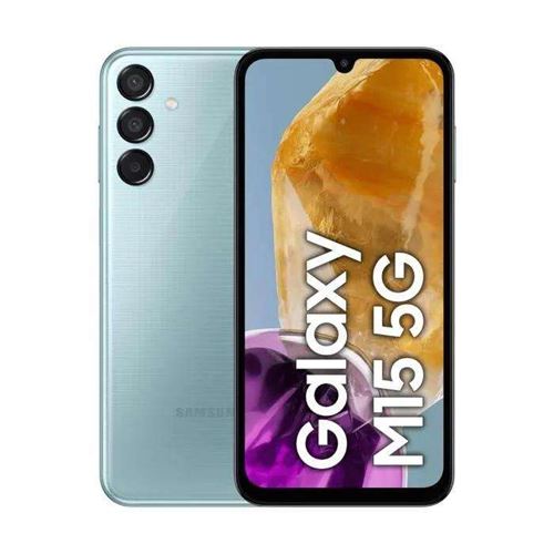 Smartphone Samsung Galaxy M15 bleu 6.1 RAM 4 Go stockage 128 Go