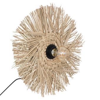 Atmosphera Créateur d'intérieur - Applique Murale en Roseau "Tea" 34cm Beige - 1