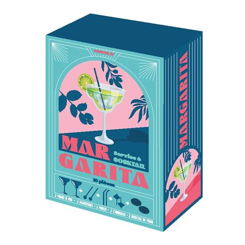 Non Communiqué Multicolore Cocktail 10 Pièces "Margarita" 16Cm