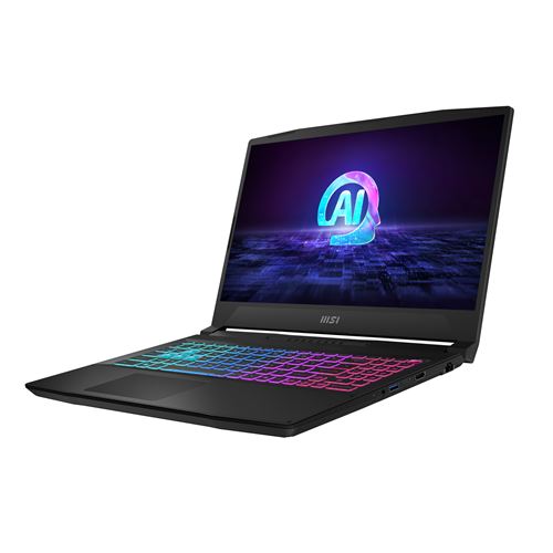 MSI PC Portable Gamer -Katana A15 AI B8VG-484XFR -15,6' FHD 144Hz -Ryzen 7-8845HS -RAM 16Go -512Go SSD -RTX 4070 8Go -Sans Windows