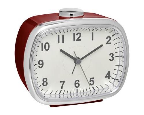 TFA Dostmann 60.1032.05 à quartz Réveil rouge Heures de réveil 1
