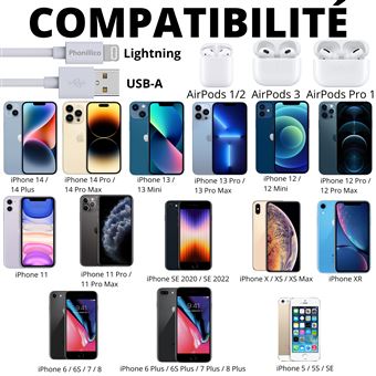 Chargeur USB 5V 1A Universel Pour IPhone, IPad, AirPods – Rapide Et Sécurisé