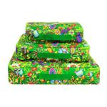 Set De 6 Sacs De Rangement Voyage - Organisateur Valise Imperméable Fleuri (Fleur/Bleu) - NOVAGO