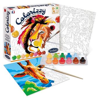Peinture par numéros SentoSphère Colorizzy Savane - 1