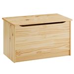 Vidaxl - vidaXL Coffre vintage de rangement bois 66 x 38 x 40 cm - Malles,  coffres - Rue du Commerce