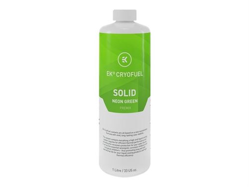 EkWaterBlocks EK-CryoFuel Solid - Caloporteur pour système de refroidissement par liquide - vert fluo