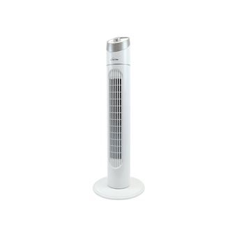 Ventilateur colonne oscillant PURLINE VENTY TO 20 40W 3 vitesses H90cm Gris
