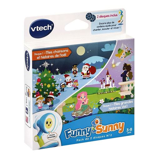 VTech Funny Sunny Pack de 2 Disques N1 - KidsMug