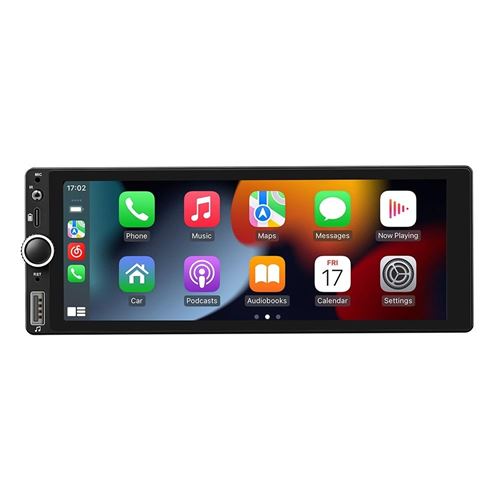 Autoradio Bluetooth Android GPS 6.86 2+32G FM WiFi USB CarPlay YONIS