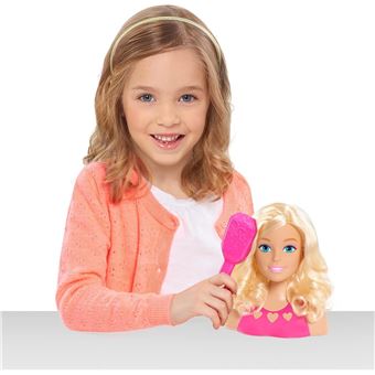 10€36 sur Barbie Tête à Coiffer 16 Cm - Giochi Preziosi Multicolore -  Poupée - Achat & prix