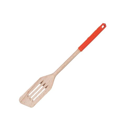 Spatule de cuisine ajourée 34 cm Fackelmann Wood Edition ref 0905350