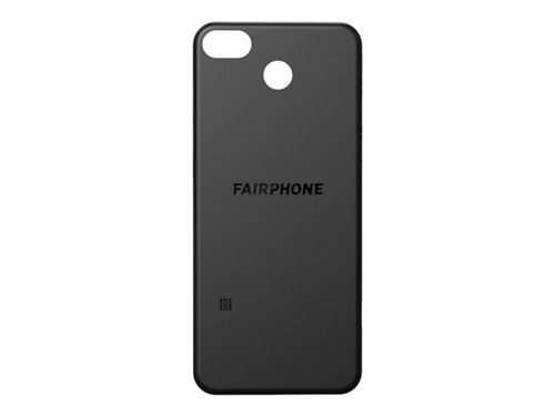 Fairphone - Couvercle arrière - noir - pour Fairphone 3+