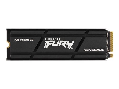 Kingston FURY Renegade - SSD - 500 GB - intern - M.2 2280 - PCIe 4.0 x4 (NVMe) - geïntegreerde warmteafvoer
