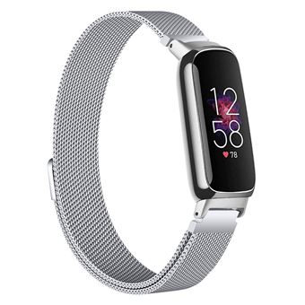 Bracelet milanais pour Fitbit Alta / Alta HR Strap - Petit - Bracelet de montre milanais en acier inoxydable pour Activity Tracker - Argent / Argent