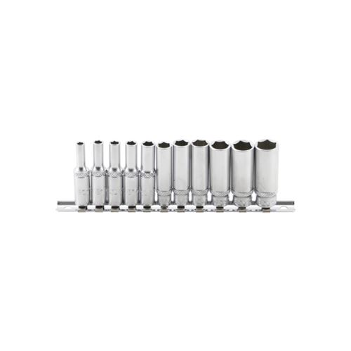 Non Communiqué Jeu De Douilles Six Pans Longues Bgs Technic - 6,3 Mm - 11 Pcs - 2221