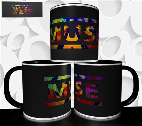 Non Communiqué Mug Tasse À Café - Groupe Rock Muse Réf 1401