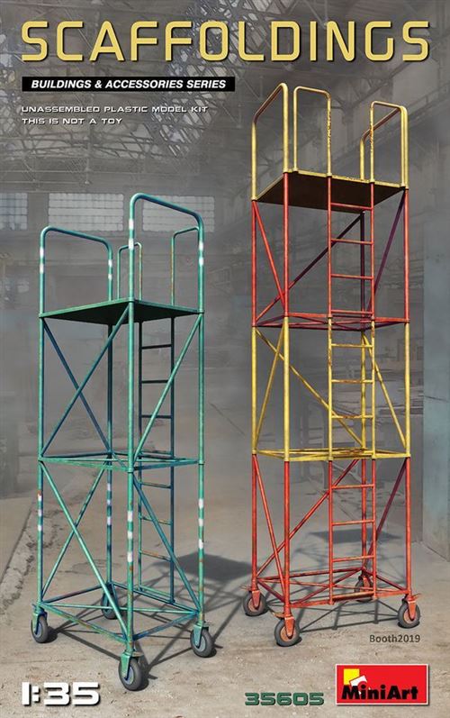 Scaffoldings - 1:35e - Miniart