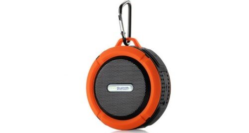 Chronus Orange Haut-Parleur De Douche Bluetooth Étanche, Haut-Parleur De Salle De Bain(Orange) - Image 2