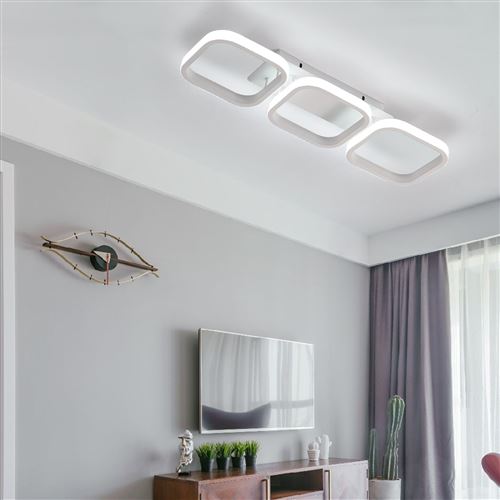 Plafonnier LED 30W, Lampe de plafond en forme Star moderne pour Chambre à  coucher Chambre d'enfant, Lumière blanche froide 6000K