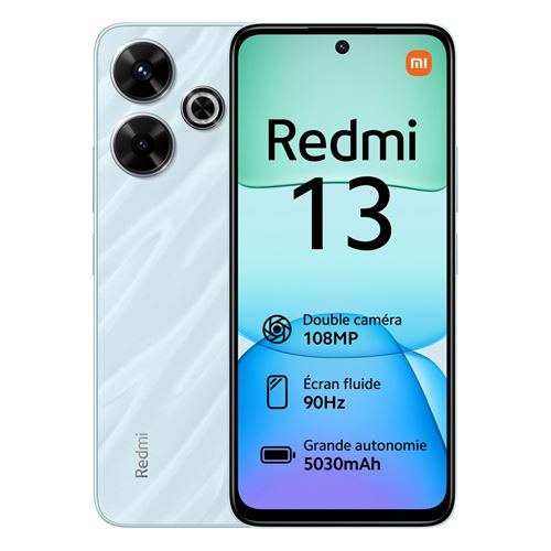 Xiaomi Redmi 13 8 Go 128 Go Bleu NO NFC