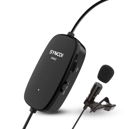 Micro Lavalier SYNCO Lav-S6M2 Noir