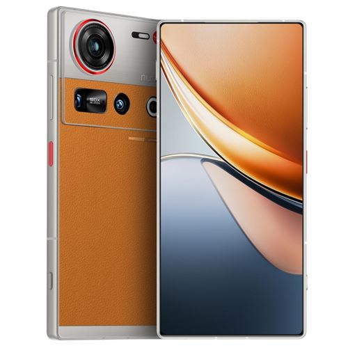 ZTE nubia Z70S Ultra Snapdragon 8 Elite - Smartphone Android 5G avec Objectif 35mm, Technologie UDC, Triple caméra 64MP, écran AMOLED 6.85 144Hz, 6600mAh, IP68/IP69, NFC,80W Charge Rapide 16/512GB Brun