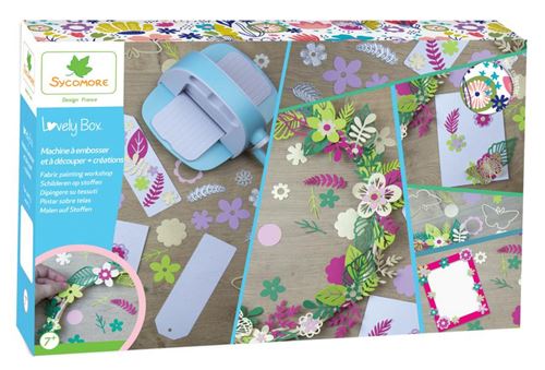 Machine à Couper Et Embosser - Sycomore - Activités Scrapbooking