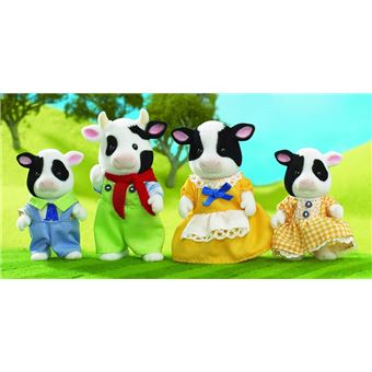 5618 Sylvanian Families La famille vache bretonne - Figurine pour enfant -  Achat & prix