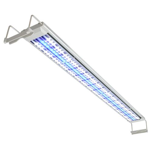 vidaXL Aquariumlamp LED IP67 120-130 cm aluminium42466