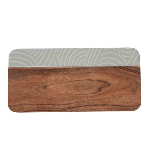 Amadeus Marron Planche Positive Amande 35X17 Cm - Bois D'acacia - Image 4
