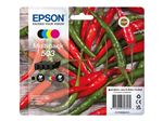 Epson 503 Multipack - Pack de 4 - noir, jaune, cyan, magenta - original - emballage coque avec alarme radioélectrique/ acoustique - cartouche d'encre - pour Expression Home XP-5200, XP-5205; WorkForce WF-2960DWF, WF-2965DWF