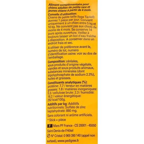 PEDIGREE Dentastix - Pour petit chien - (x10)