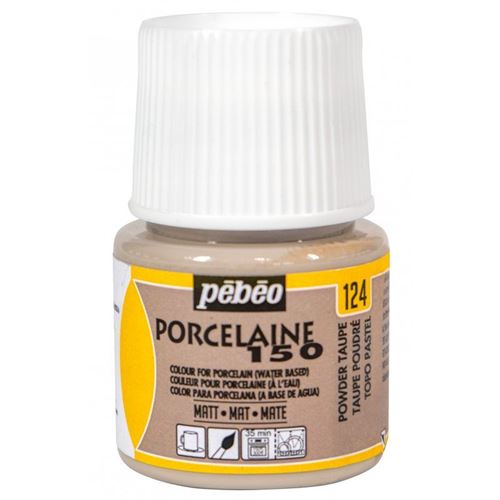 P&Eacute;B&Eacute;O Flacon 45 ml Peinture P150 porcelaine Coloris Mat TAUPE POUDRE