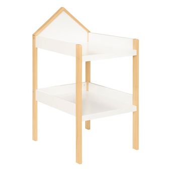 Table à Langer Bébé Scandinave Atmosphera For Kids - Dimensions 75x55x117 Cm - Blanc, En MDF - À Monter Soi-même - 7