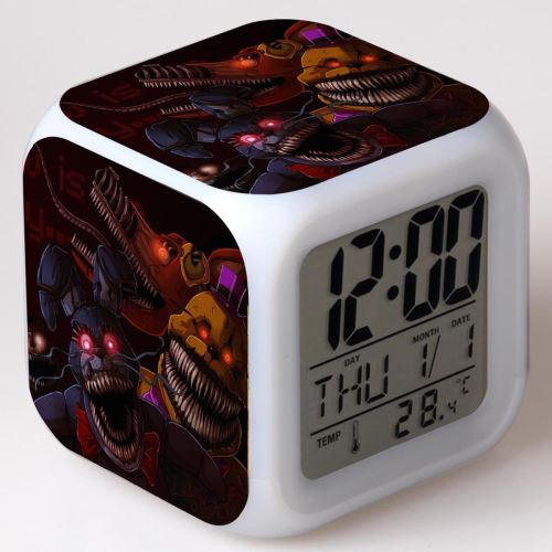 Réveil enfant LED Multifonctionnel Coloré - Five Nights at Freddy's #50