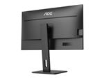 AOC Q32P2 - Écran LED - 31.5" - 2560 x 1440 QHD @ 75 Hz - IPS - 250 cd/m² - 1000:1 - 4 ms - 2xHDMI, DisplayPort - haut-parleurs - noir