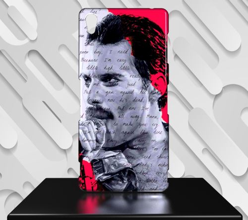 Coque Design SONY XPERIA Z3 QUEEN - FREDDIE MERCURY - Réf 09