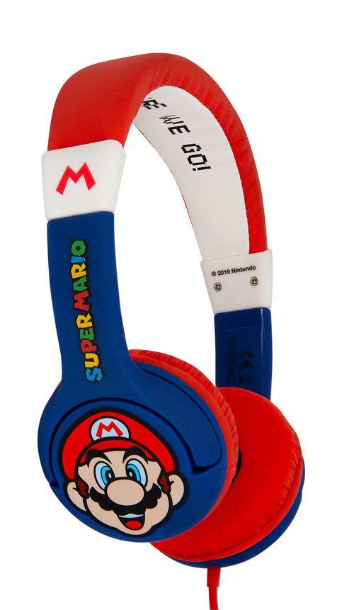 OTL casque Super Mario rouge/bleu junior