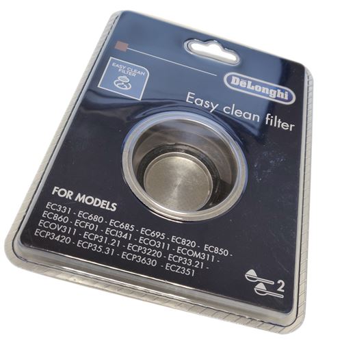 Café et Thé Delonghi Filtre 2 Tasses - Réf: 7313288199