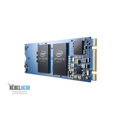 Boîtier Disque Dur Intel Intel Optane Series, 3D Xpoint, M.2 Typ 2280 - 16 Gb Noir