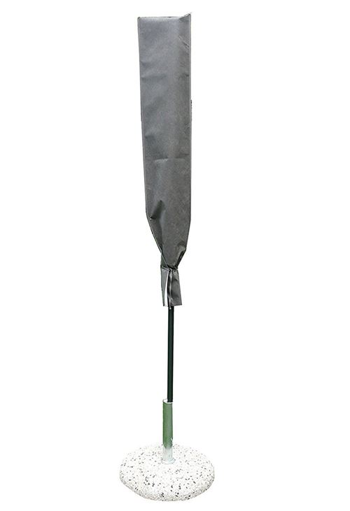 Housse de protection pour parasol coloris taupe - Dim : 140x30 cm - PEGANE -