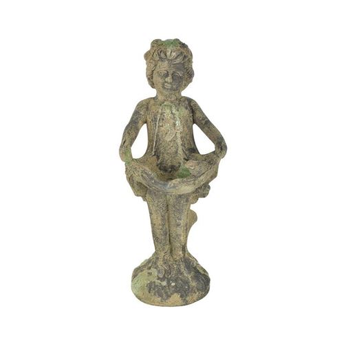 Esschert Design - Bain oiseau à poser motif fille Small