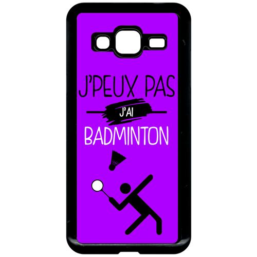 Coque samsung galaxy j3 (2016) j peux pas j ai badminton 7