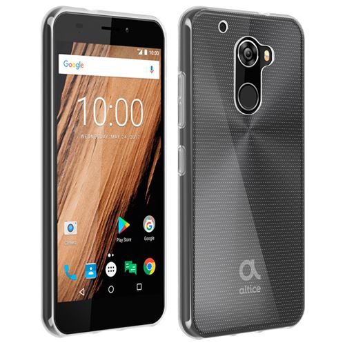 Coque altice s70 coque antichocs anti-rayures silicone gel transparent - jaym
