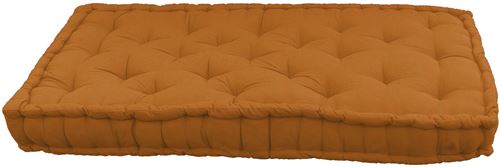 NO NAME - Coussin de palette en coton coloré 120 cm Terracota