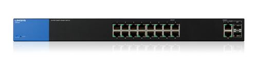 Linksys Smart LGS318 - switch - 18 poorten - Beheerd - rack-uitvoering