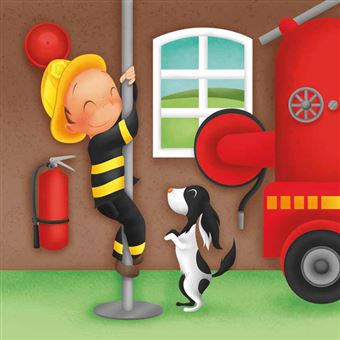 Eurekakids Puzzle évolutif pompier 4 en 1