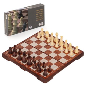New 2 in 1 Chess Board Verre Givré Traditionnel Jeu de Dames Set Jeu Fun 